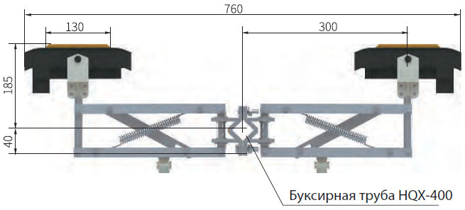 Токосъемник H24 200A 